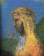 Odilon Redon The Druidess oil painting on canvas